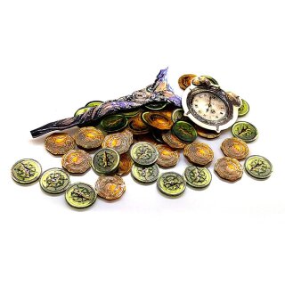 Tokens for Lost Ruins of Arnak + Expedition Leaders