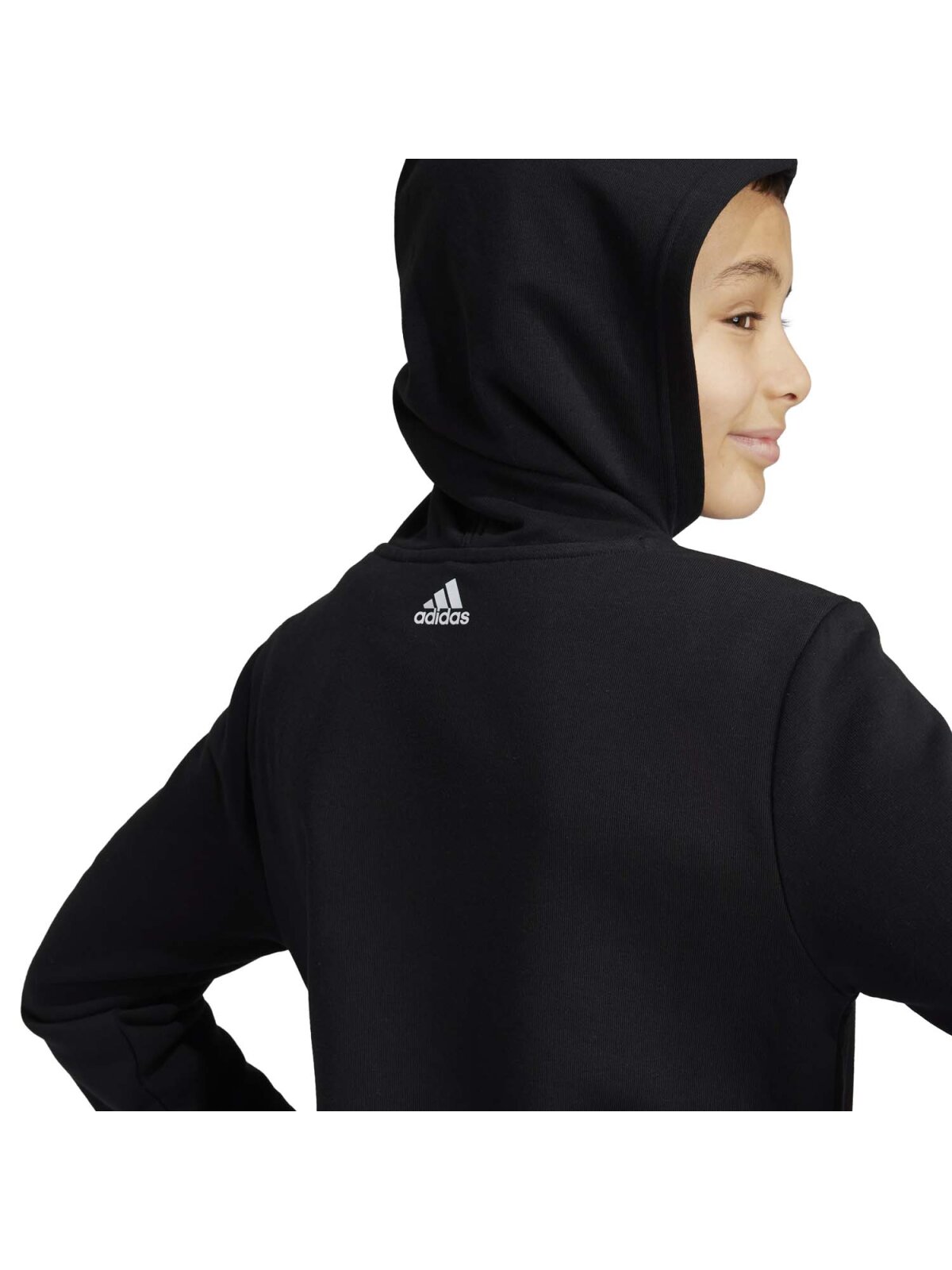 Adidas Essentials Hoodie Kinder schwarz