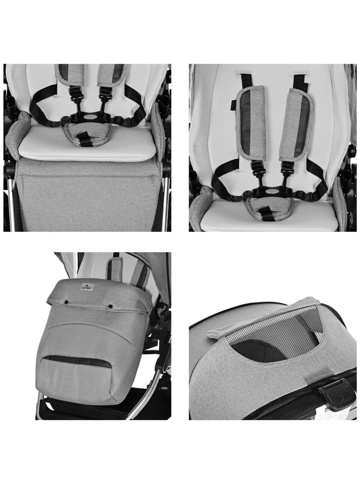 Lorelli Kinderwagen 2 in 1 Glory in rosa günstig kaufen onesize