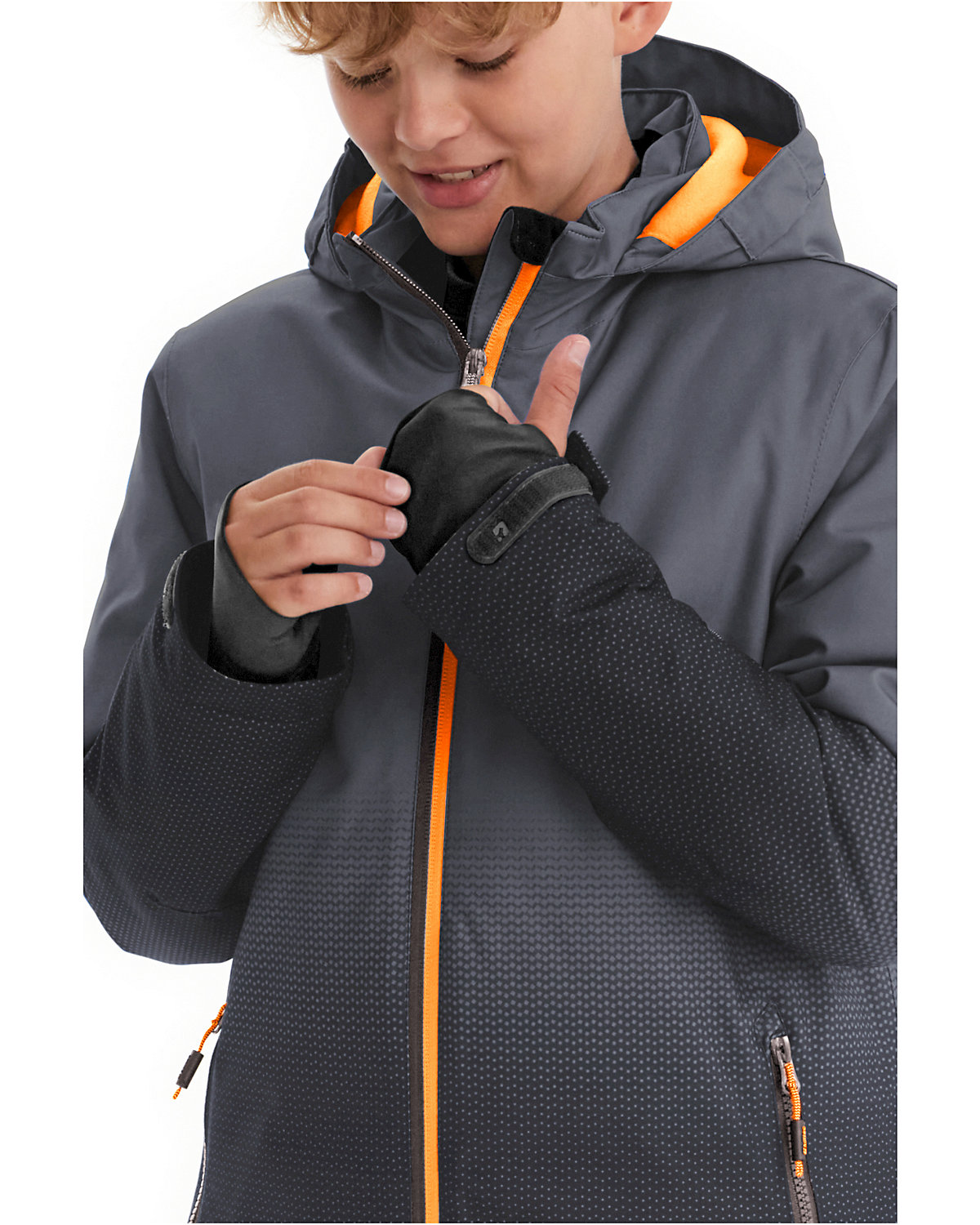 Winterjacke LYNGE BYS JCKT E mit Kapuze für Jungen