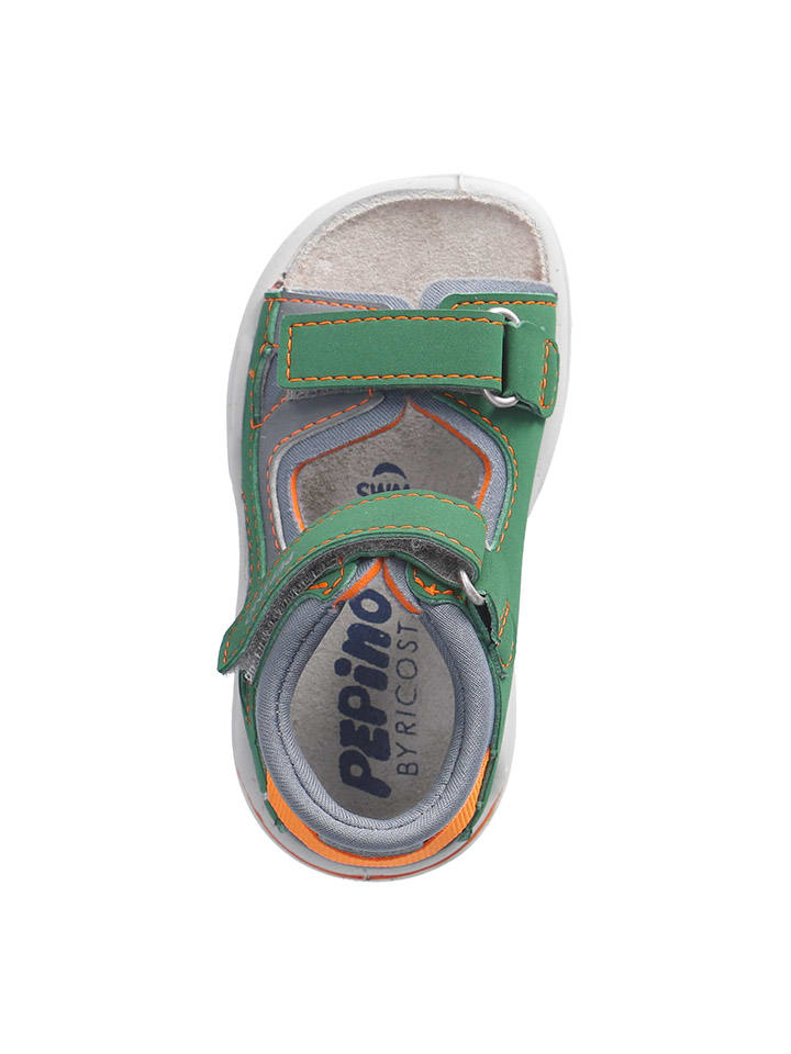 PEPINO Sandalen in Grau/ Grün günstig kaufen