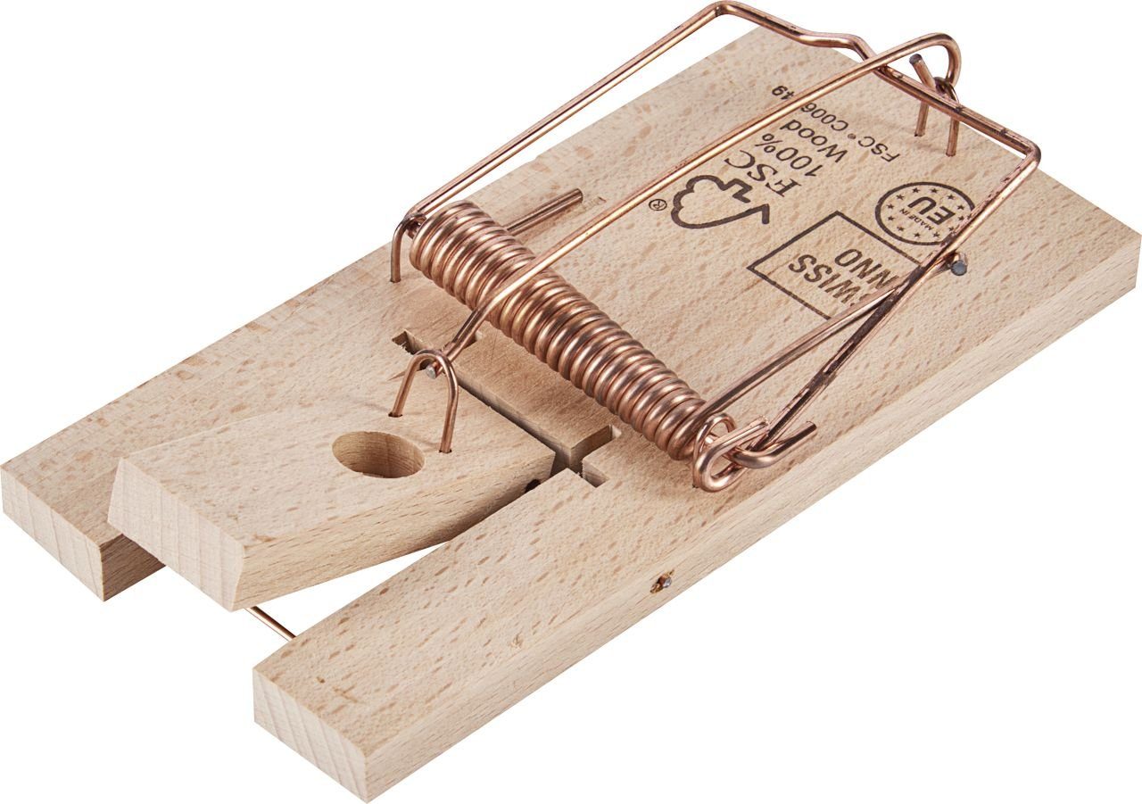 Swissinno Insektenvernichtungsmittel Swissinno Holz-Rattenfalle FSC Classic