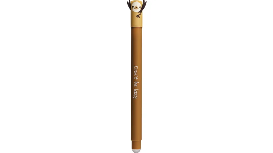 EBERHARD FABER Animal Erase It! Gelschreiber radierbar Faultier braun