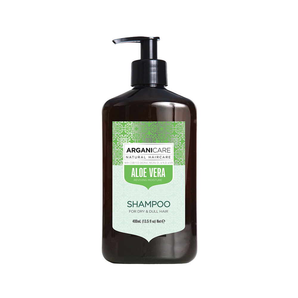 Arganicare Shampooing à l'Aloe Vera Hydratant et revitalisant pour les racin es grasses pointes sèches