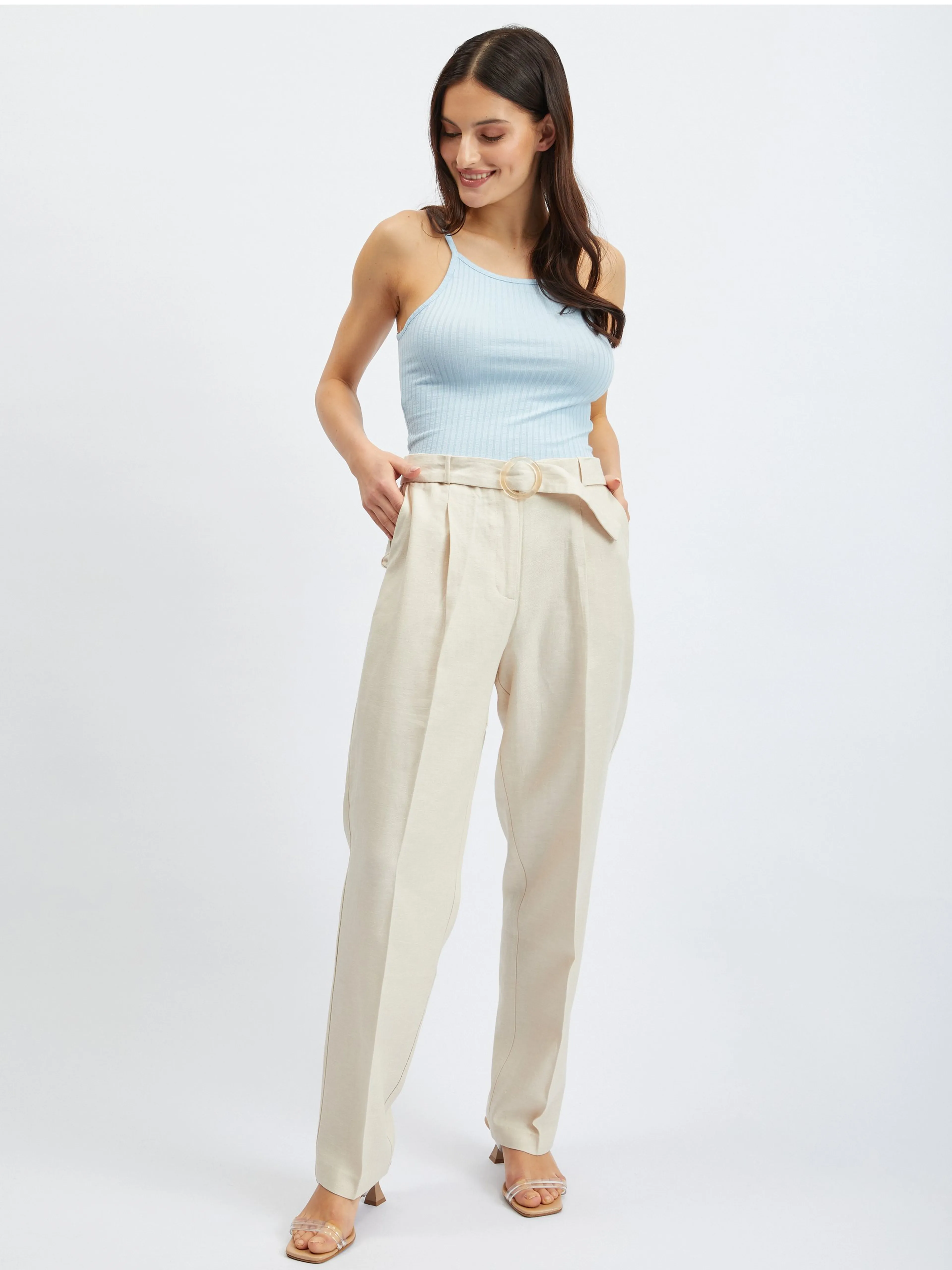 Beige Damenhose ORSAY