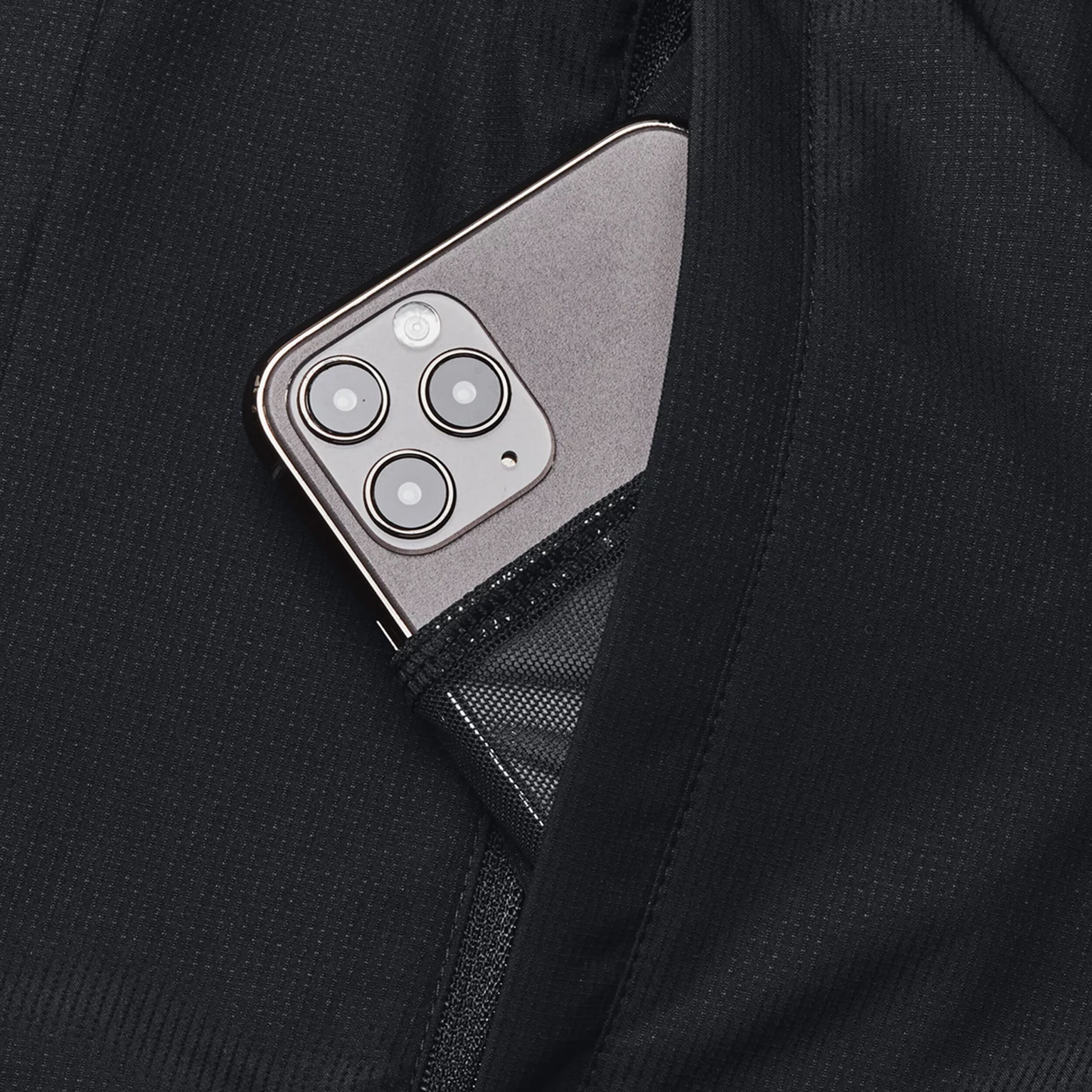 Storm Run Laufjacke Herren - Schwarz, Grau