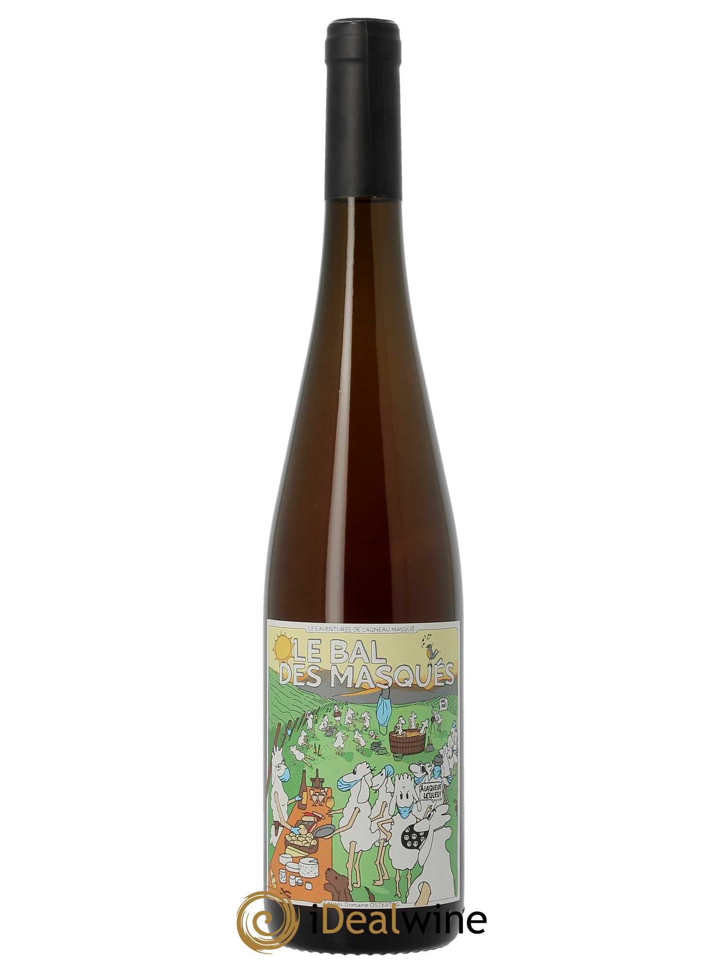 Alsace Les Aventures de l'Agneau masqué tome 4 Ostertag (Domaine)  2020 - Lot de 1 Bouteille