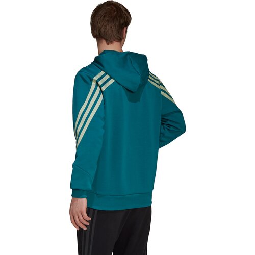 ADIDAS HERREN SPORTSWEAR FUTURE ICONS 3-STREIFEN KAPUZENJACKE