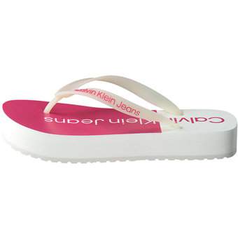 Calvin Klein Beach Sandal Flatform in rosa