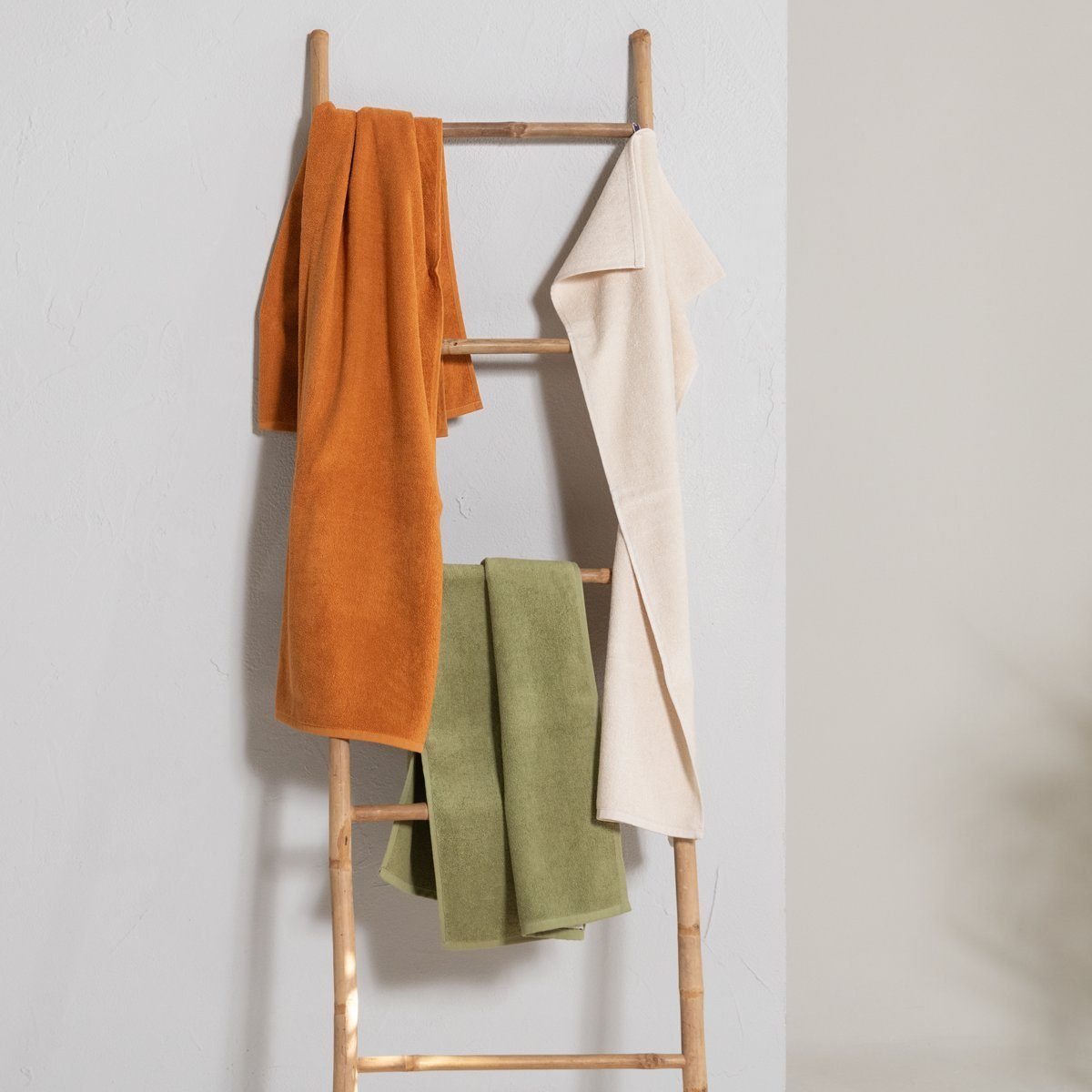 LIVING CRAFTS Handtuch ORLANDO, Hochwertiges Frottee mit hoher Maschendichte