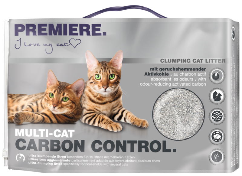 PREMIERE Katzenstreu PREMIERE Multi-Cat Klumpstreu 12 l