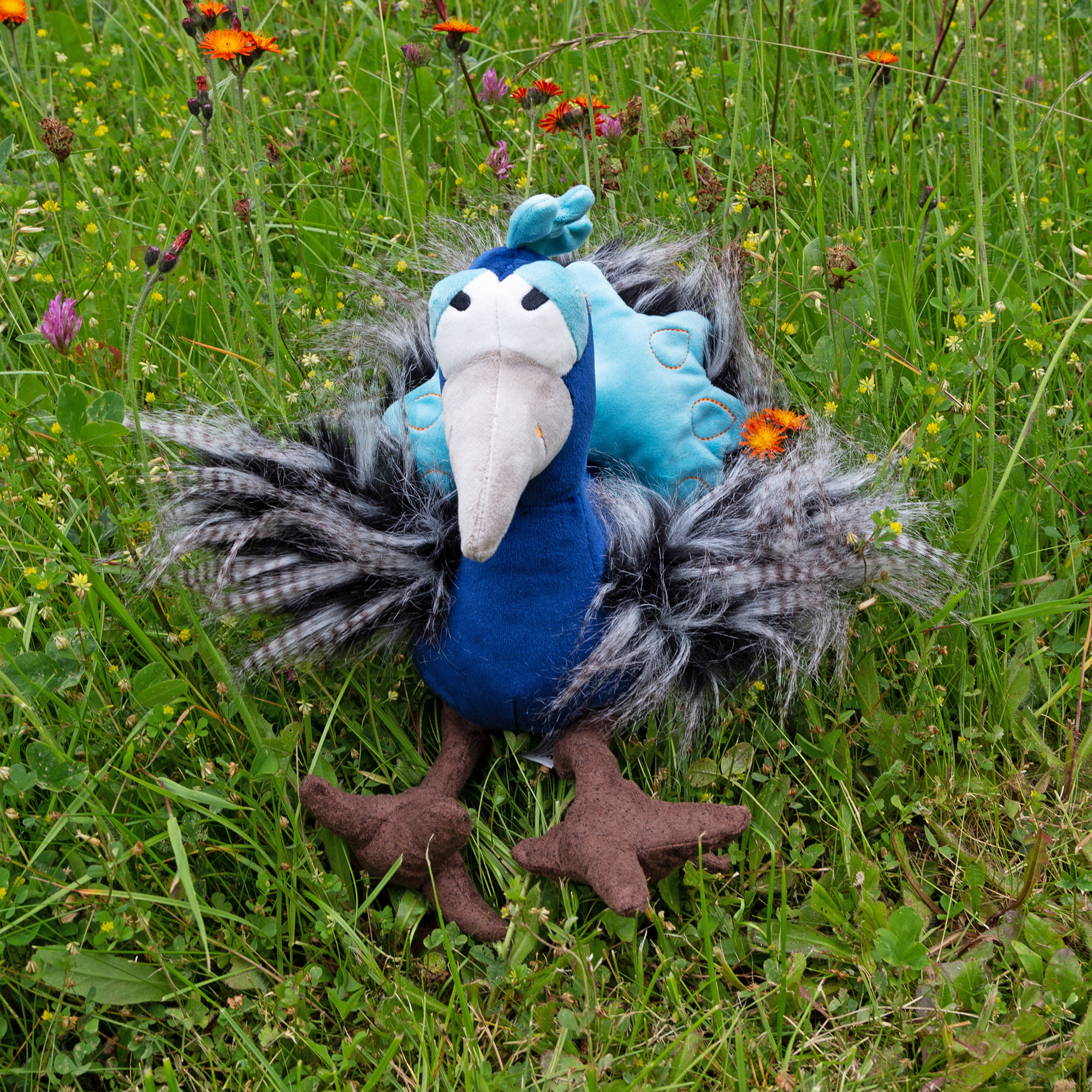 Kuscheltier Pfau Ciao, Kikeriki