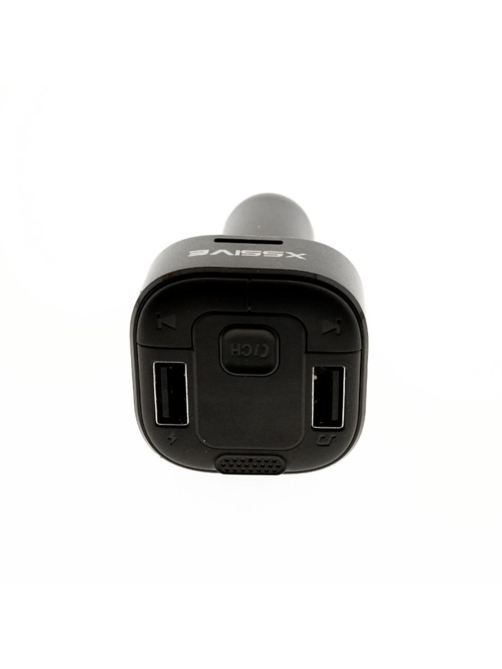 COFI 1453 KFZ Bluetooth FM-Transmitter A2DP 5.0, Radio, MP3-Player, 2x USB 2.4A in Schwarz günstig kaufen onesize