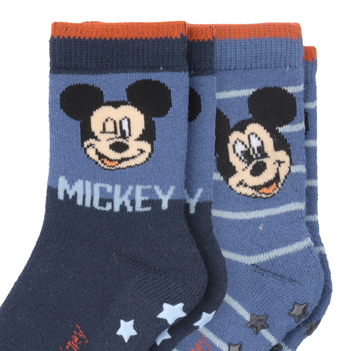 2 Paar Micky Maus Stoppersocken