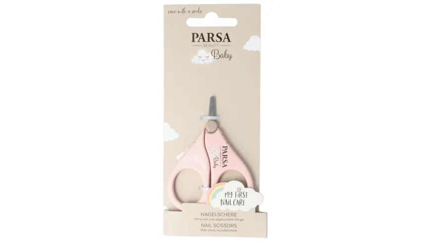 PARSA Beauty Baby Nagelschere Rosa
