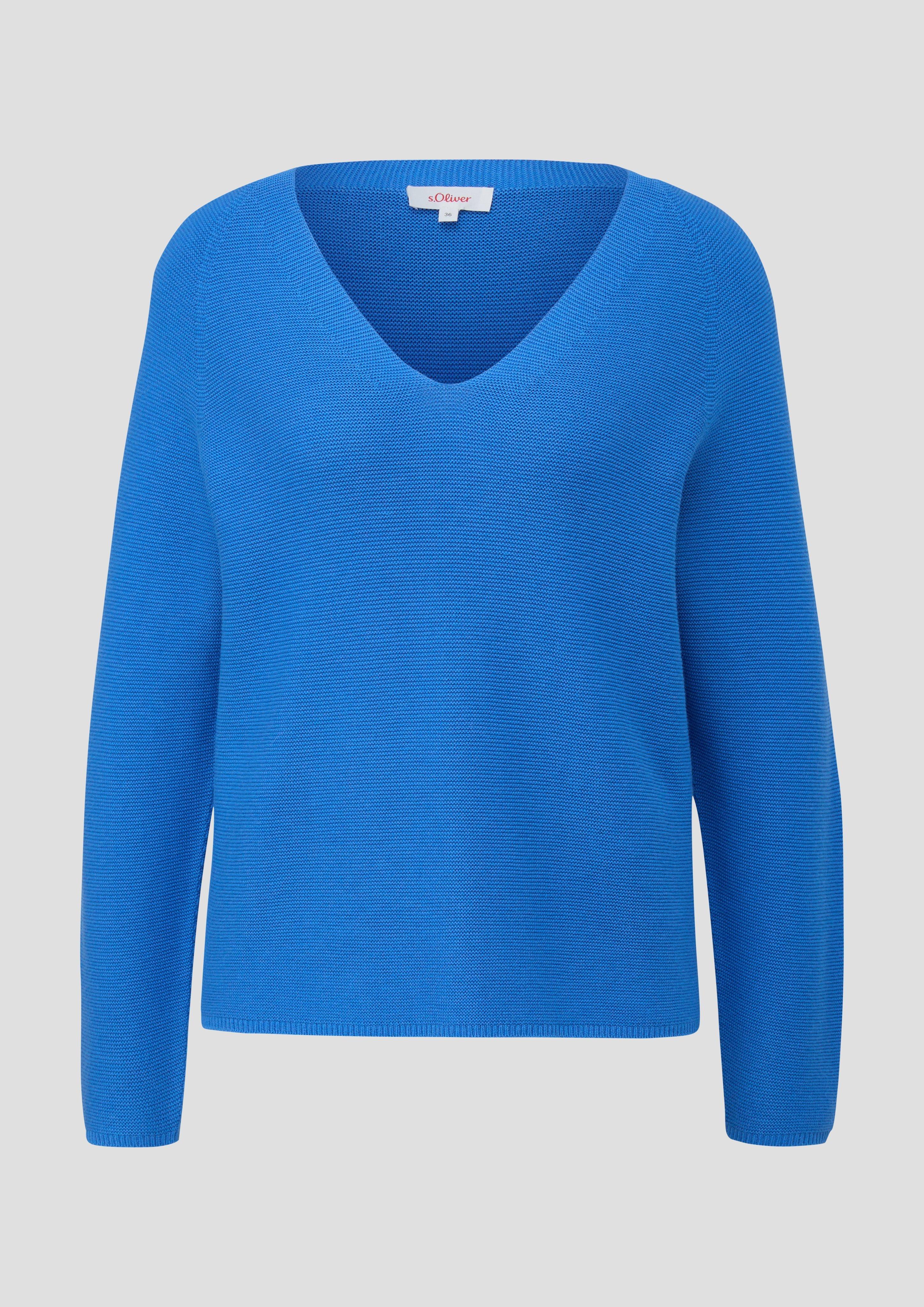 Pullover mit V-Ausschnitt  2145636-5531