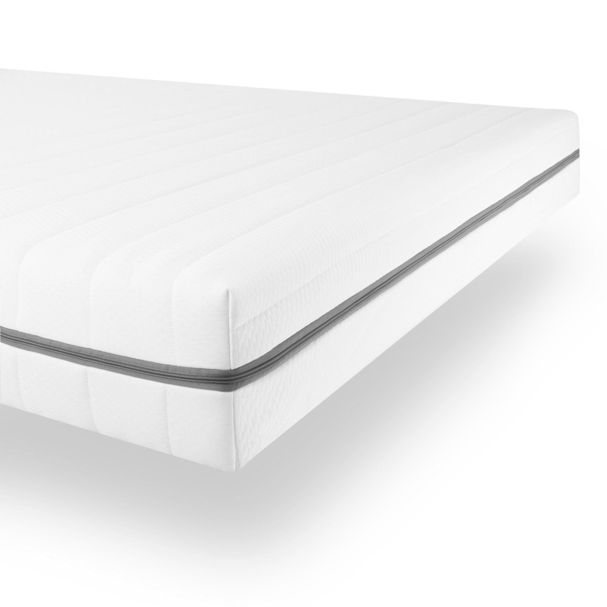 Kaltschaummatratze Matratze atmungsaktiv - Kaltschaummatratze, Matratze H3, 7 Zonen, Sleepneo, 15 cm hoch, Wendematratze mit 2 unterschiedlichen Liegehärten (H2 & H3)