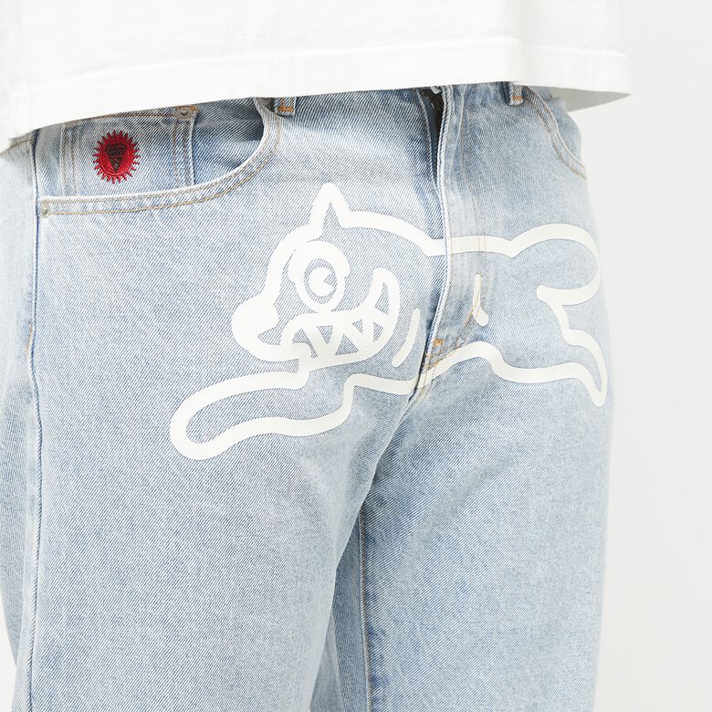 ICECREAM Running Dog Denim Pant heavy wash blue