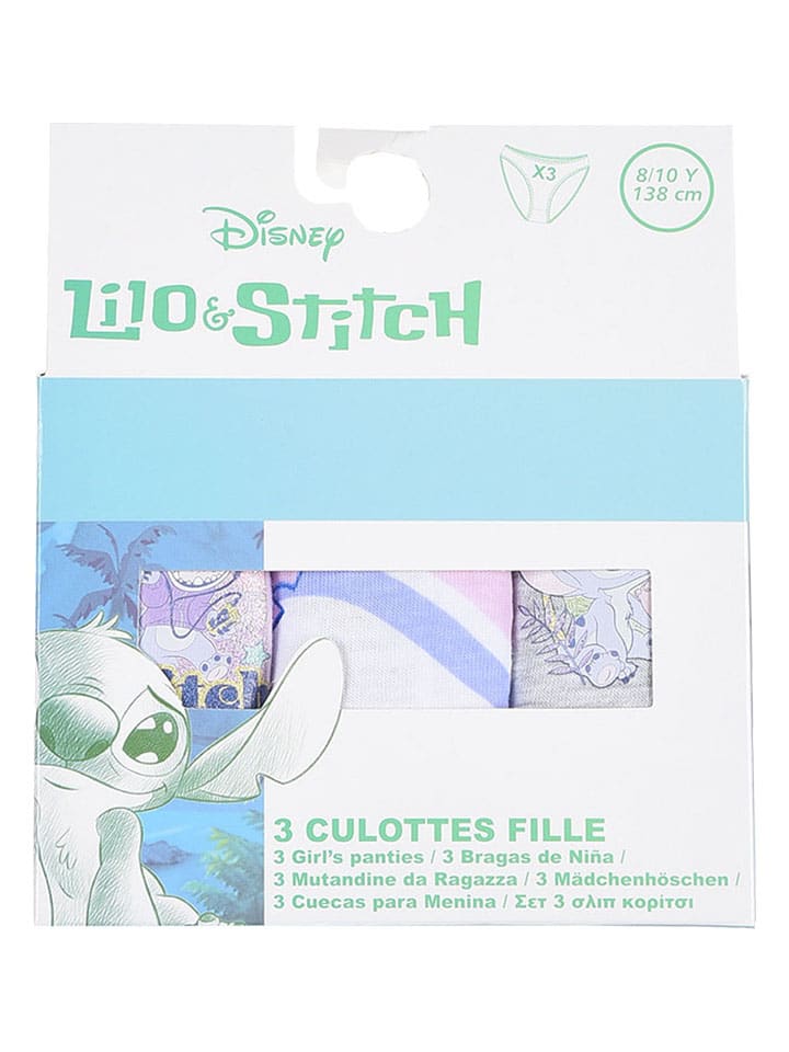 Lilo & Stitch 3er-Set: Slips 