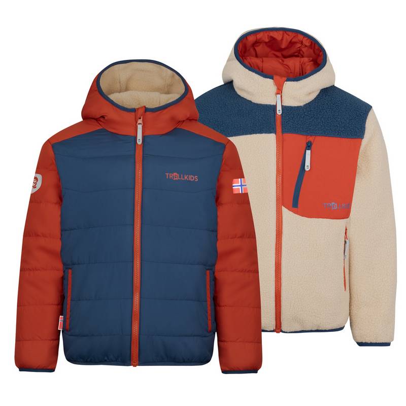 Trollkids Sandvika Fleecejacke Kinder