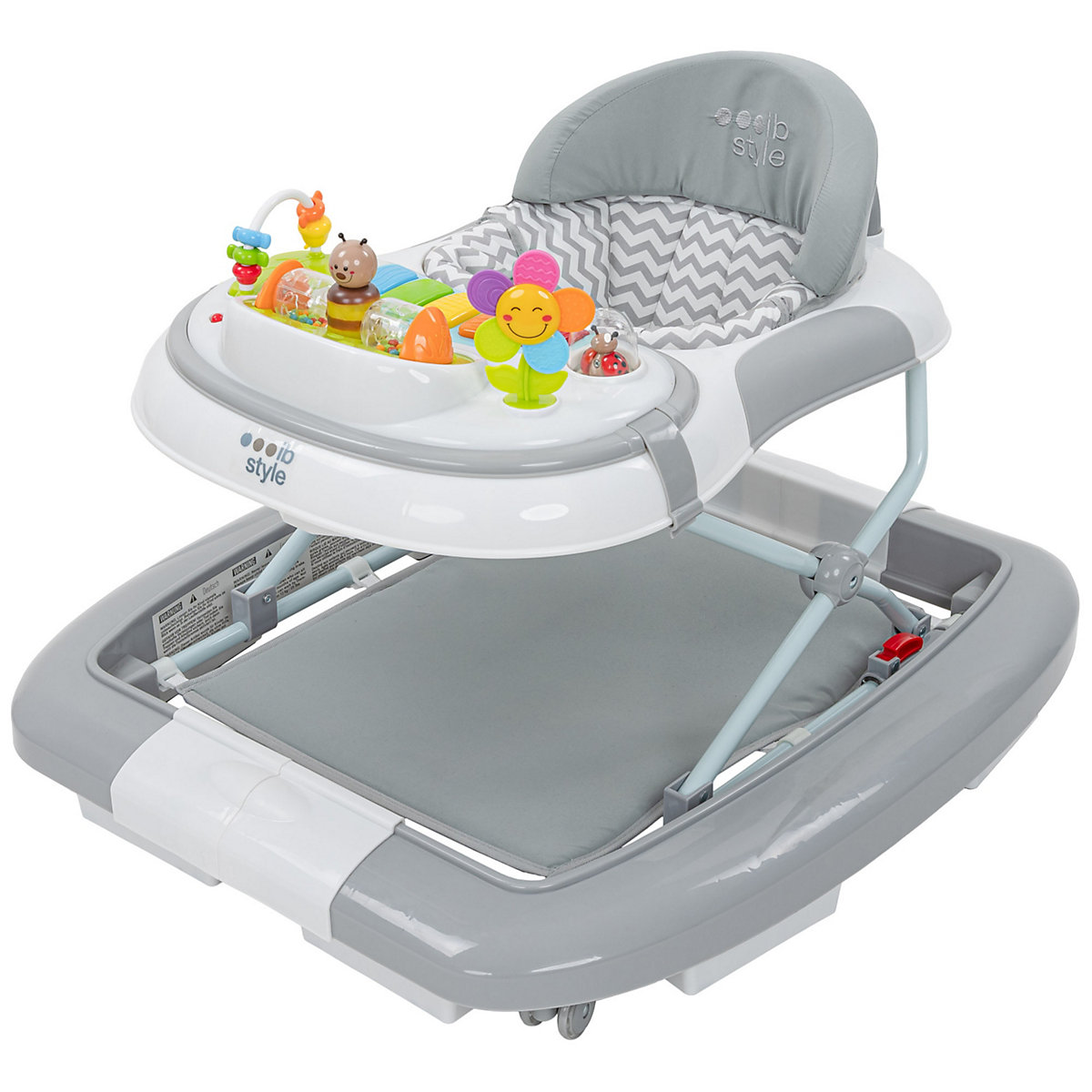 Lauflernwagen mit Schaukelfunktion Gehfrei Lauflernhilfe Wave 73 cm x 66 cm x 50 cm