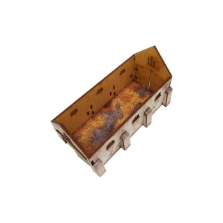 WW2 Normandy Cowshed (PREPAINTED)