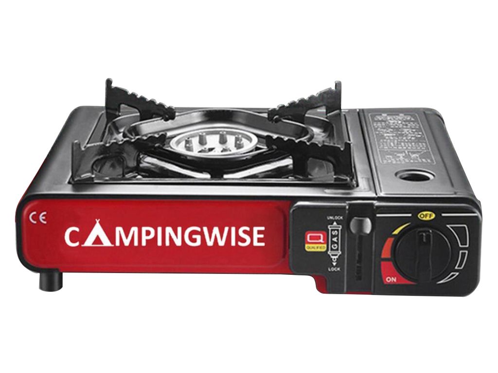 Campingwise 1-flammig Gaskocher mit Koffer