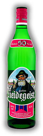 Heidegeist 50% Heidegeist 50% Spirituosen-Spezialität aus ausgewählten Kräutern und 50 %Vol. Alkohol. 0,7	 Liter - Vol 50%