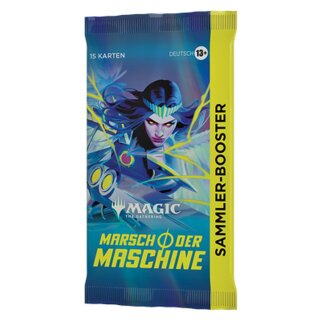 Magic the Gathering: Marsch der Maschine - Sammler Booster (1) (DE)