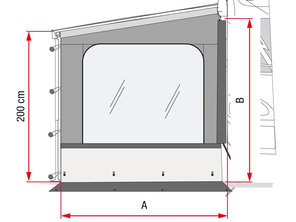 Fiamma Side W Pro Seitenwand F45
