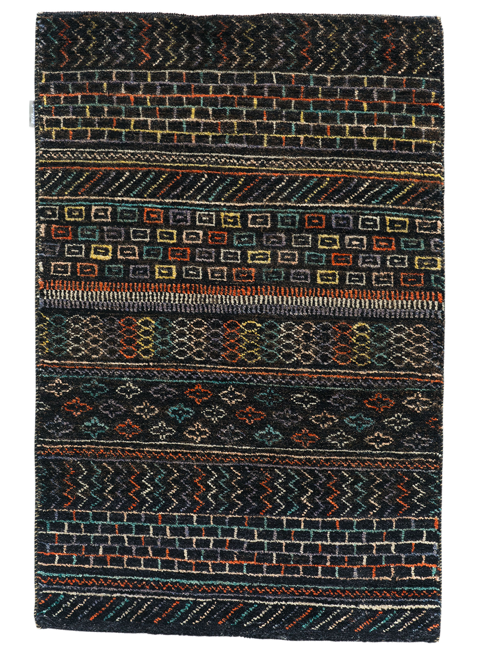 Contemporary Gabbeh ca. 61 x 95 cm, Unikat / Einzelstück