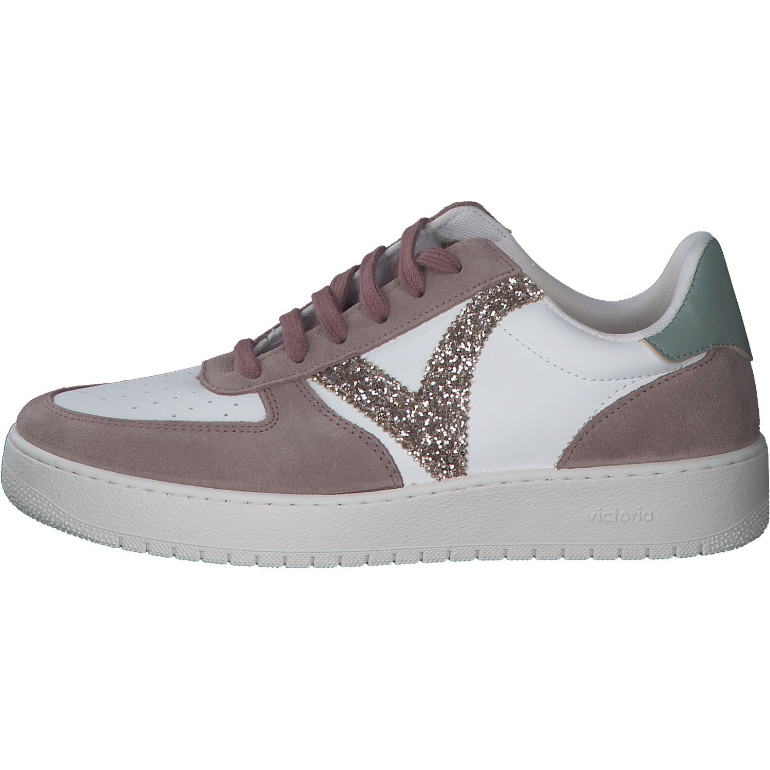 Viktoria 1258203, Sneakers Low, Damen, lavanda/white