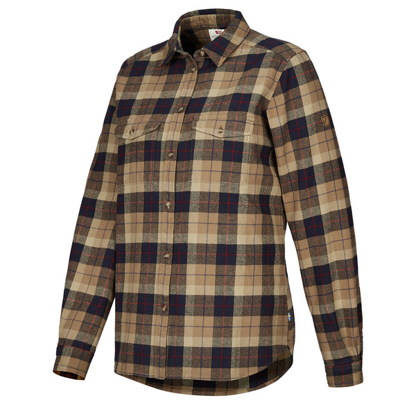 VÄRMLAND HEAVY FLANNEL SHIRT W Damen - Outdoor Bluse