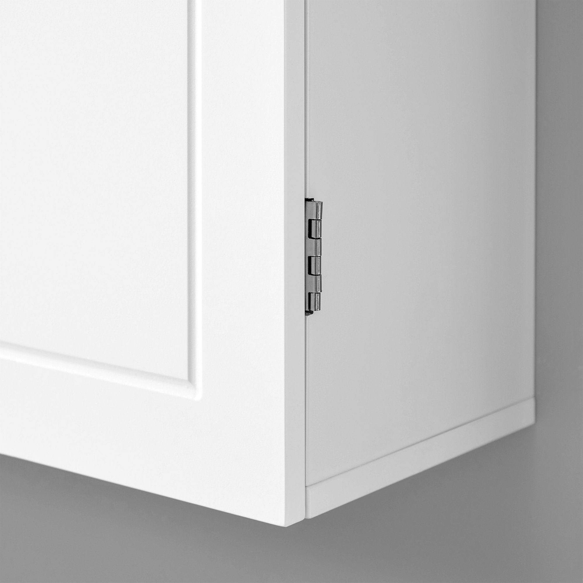 VASAGLE Hängeschrank Badezimmerschrank verstellbare Regalebenen