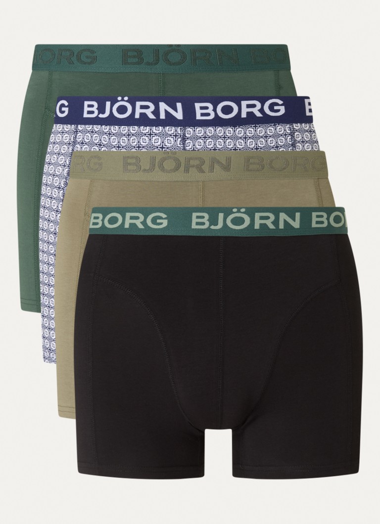 Björn Borg boxeralsó logós szalaggal, 5 darabos csomagban