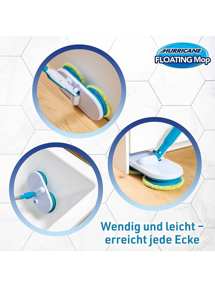 Hurricane Hurricane Akku Wischer Floating Mop in Blau günstig kaufen onesize