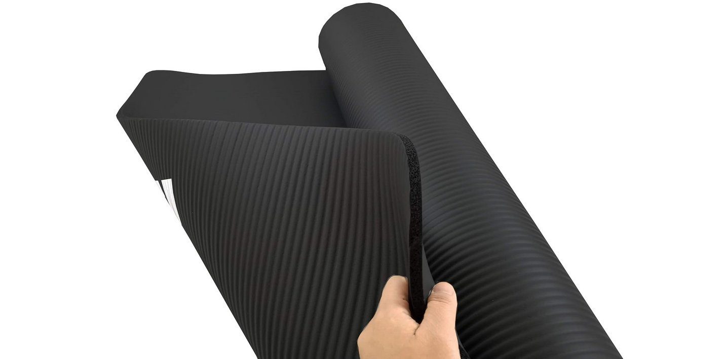 #DoYourSports Yogamatte World Fitness Sharma, Gymnastikmatte 183x61x0,8cm rutschfest robust Fitnessmatte Yogamatte