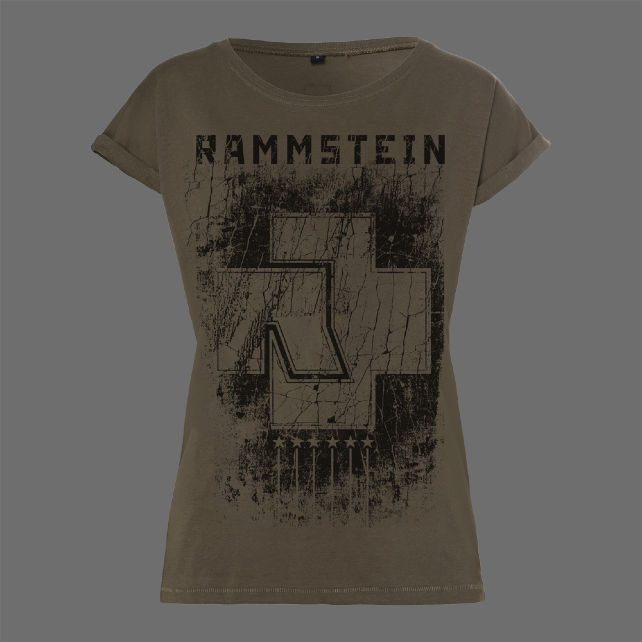 Frauen T-Shirt ”Sechs Herzen”
