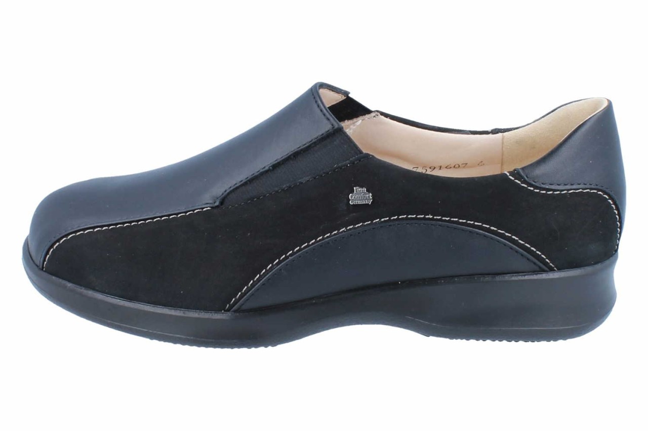 FINN COMFORT Komfort Slipper schwarz