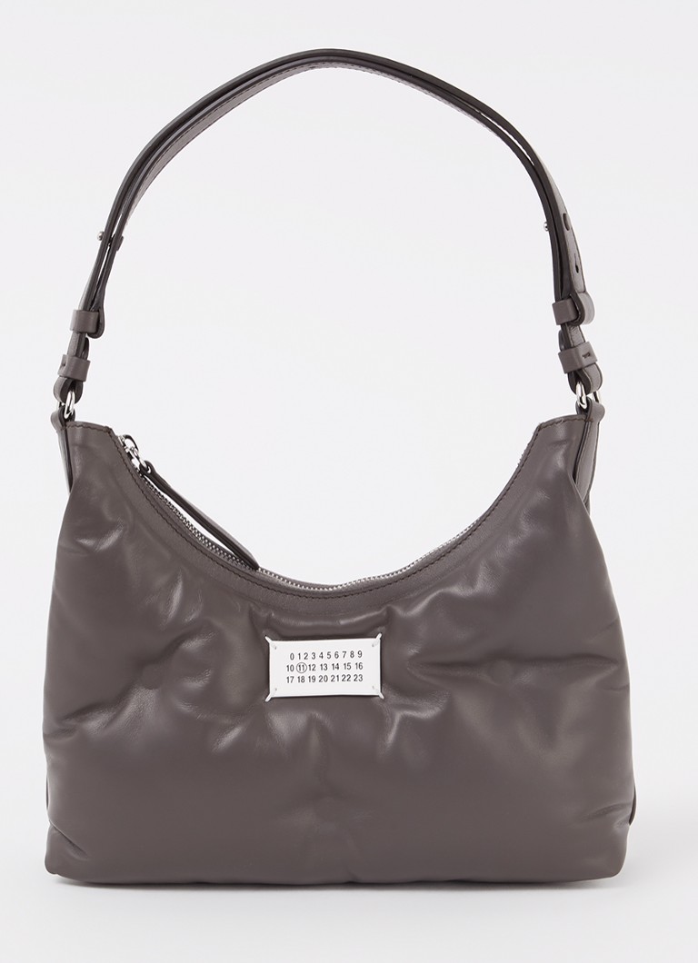 Maison Margiela  Glam Scam Small schoudertas van lamsleer met logo