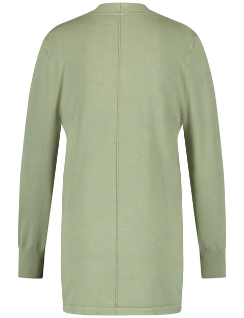 Offene Strickjacke