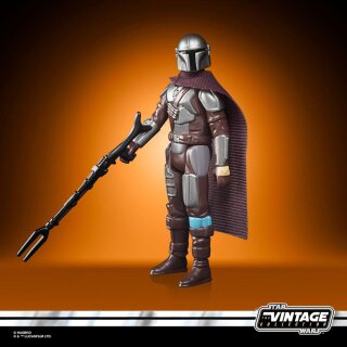 Star Wars The Mandalorian Retro Collection Actionfigur 2022 The Mandalorian (Beskar) 10 cm