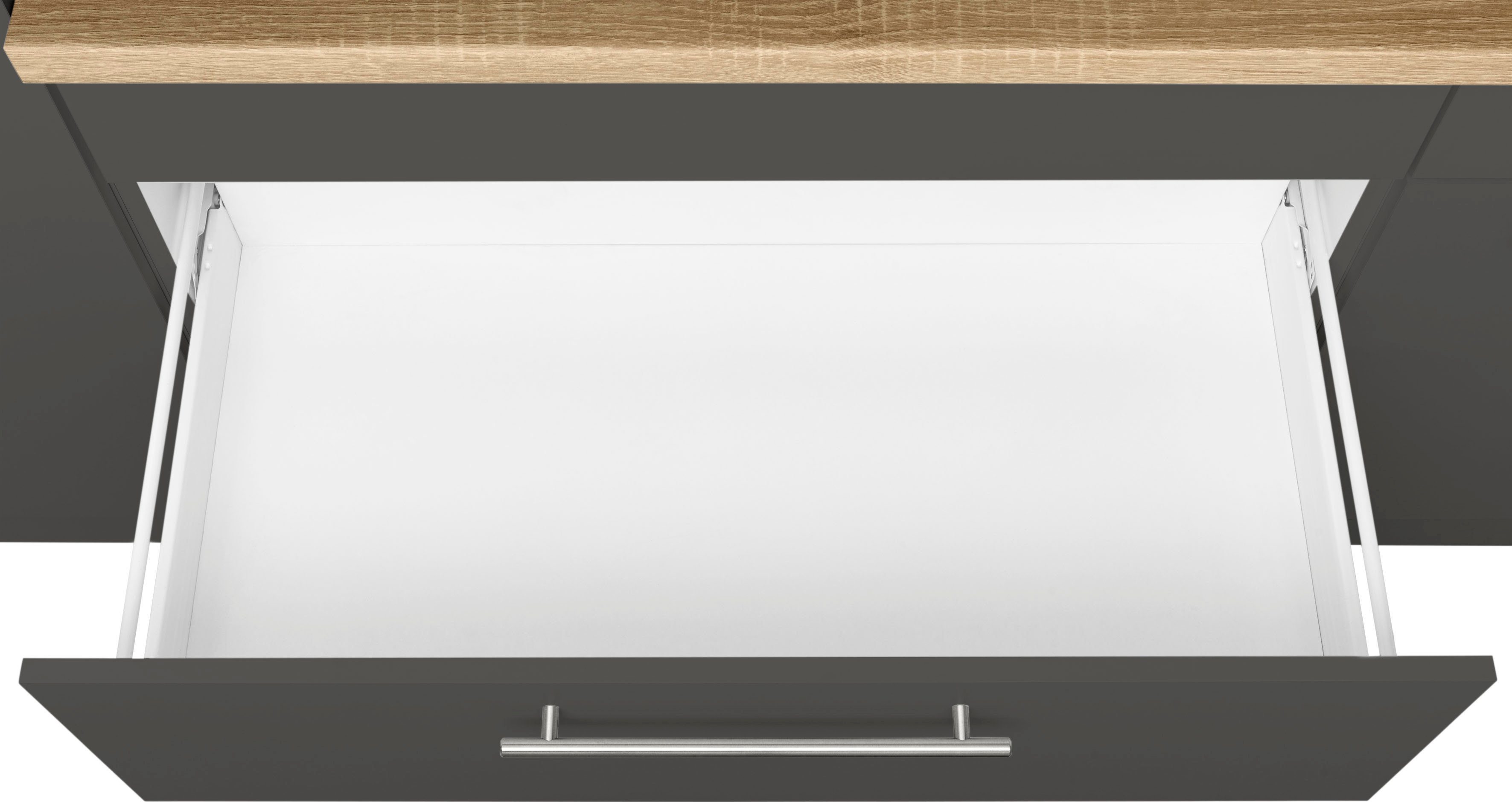wiho Küchen Winkelküche Unna, ohne E-Geräte, Stellbreite 260 x 220 cm