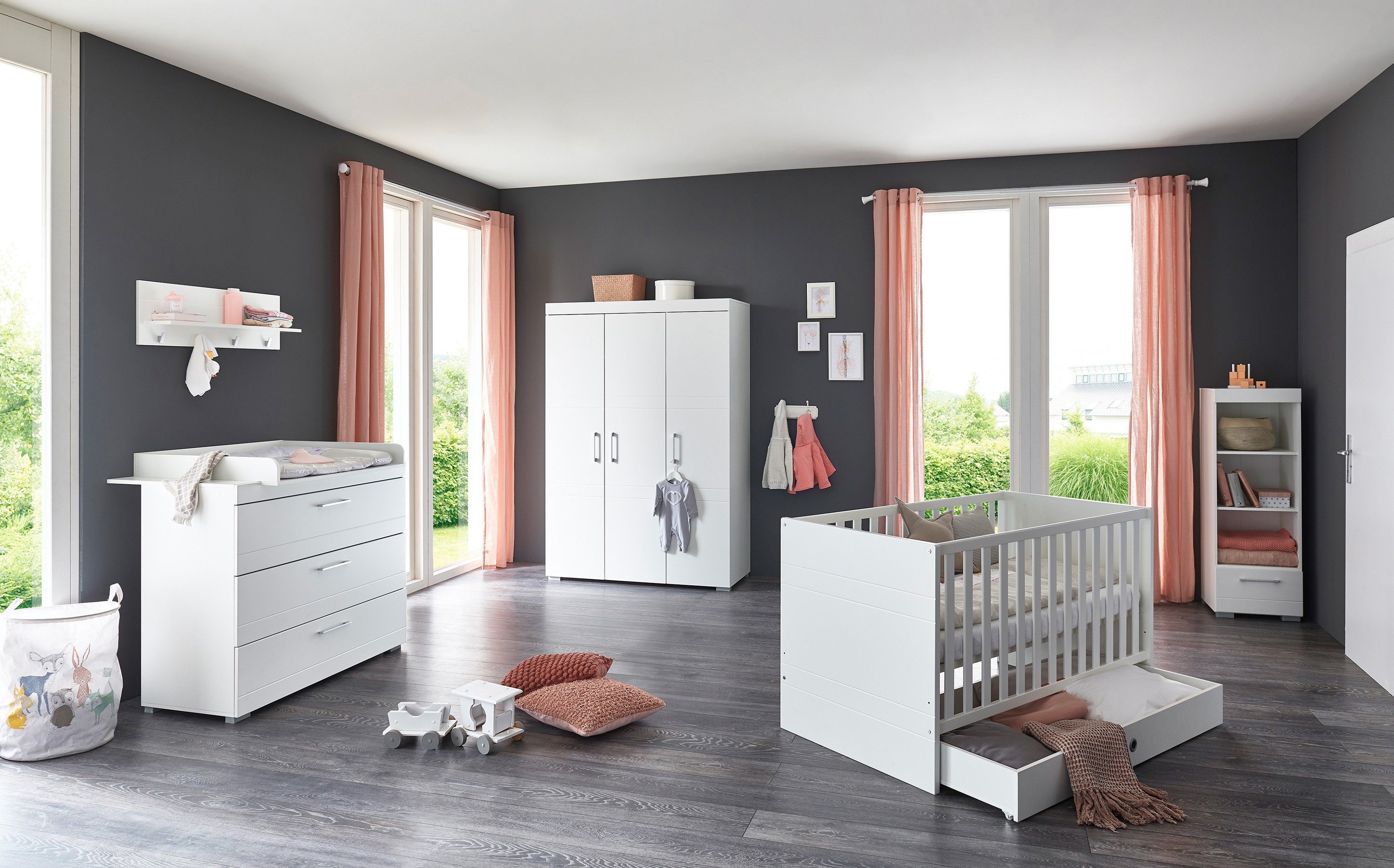 arthur berndt Kinderregal Liene, mit drei offenen Fächern und Schublade; Made in Germany