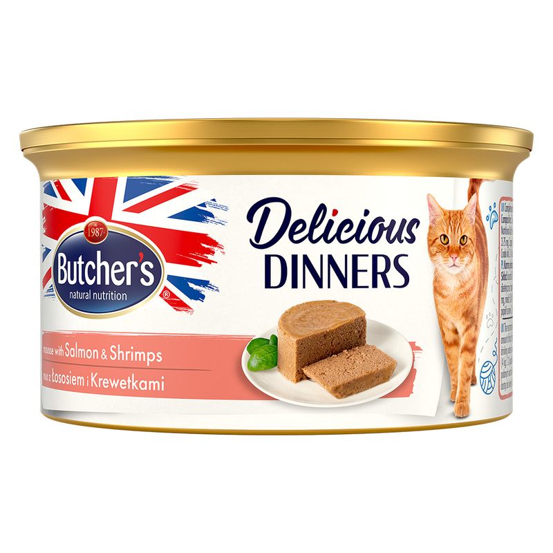Sparpaket Butcher's Delicious Dinners Katze 48 x 85 g | bitiba %