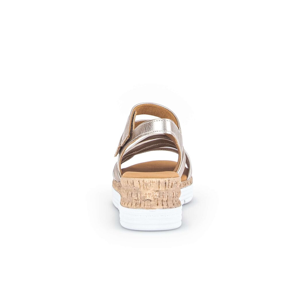 Gabor comfort Keilsandalette gold