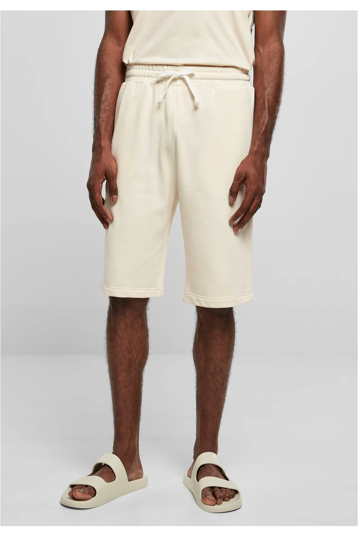 Urban Classics  Kurze Sporthose - Weiß - Mittlerer Bund