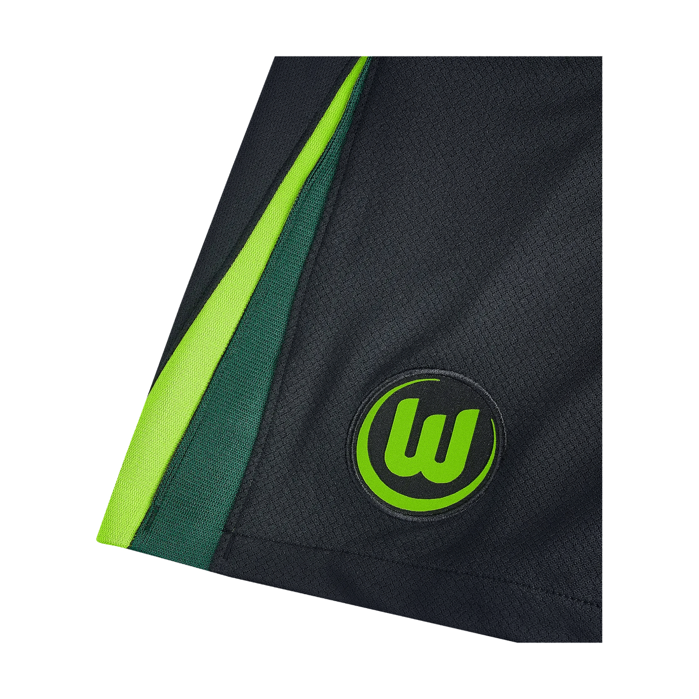 Nike VfL Wolfsburg Short Home Away Kids 2024/2025 Schwarz Grün F010