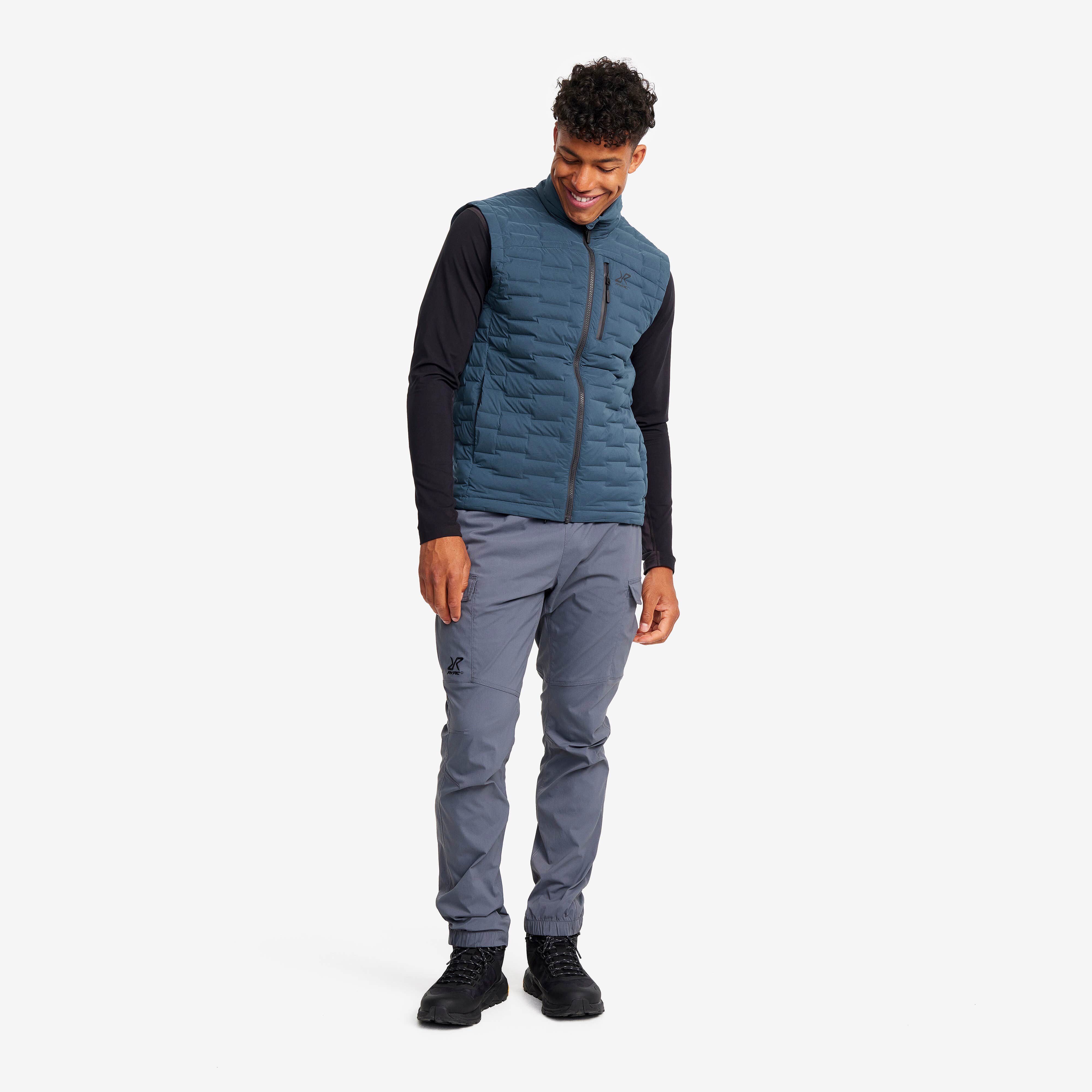 Flex Stretch Down Vest Homme Moonlit Ocean