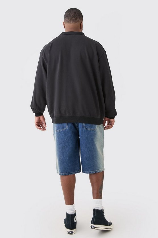 Plus Oversize Worldwide Poloshirt